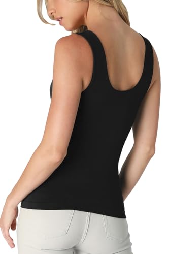 NIKIBIKI Women Seamless Clean Line Sweet Heart Tank Top, Made in U.S.A, One Size2