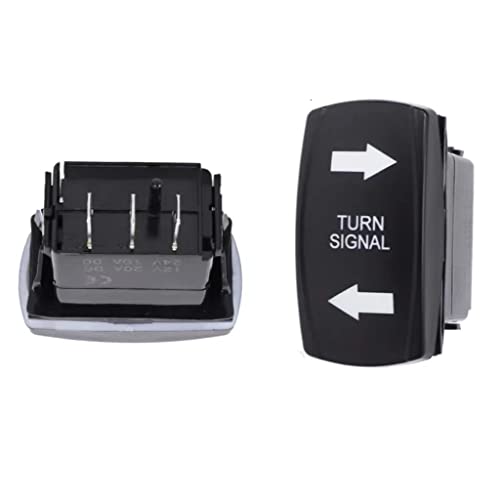 Turn Signal Kit,Universal Utv Atv Sxs Turn Signal Horn Kit Street Legal Kit Rocker Switch With Lights Relay #TOP1
