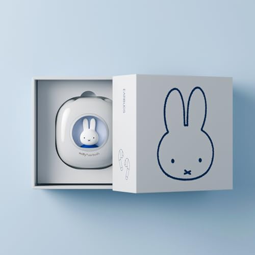 Miffy Bluetooth Wireless Earbuds Headset (Bule),IPX5 Waterproof Ear Buds Headphones