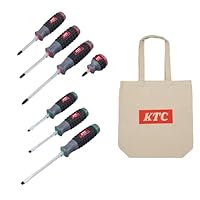 Amazon | 京都機械工具(KTC) 樹脂柄 ドライバーロング軸 クロス貫通