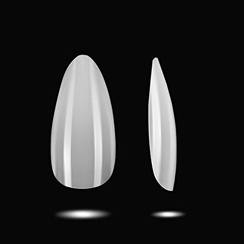 500Pcs Nail Tips MAYCHAO False Nail Natural Full Cover Acrylic Fake Nails 10 Sizes with Box (6509)