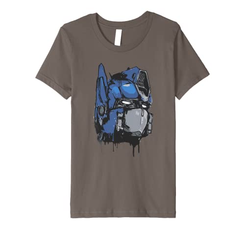 Kids Transformers: Rise of the Beasts Optimus Dripping Retro Shot Premium T-Shirt