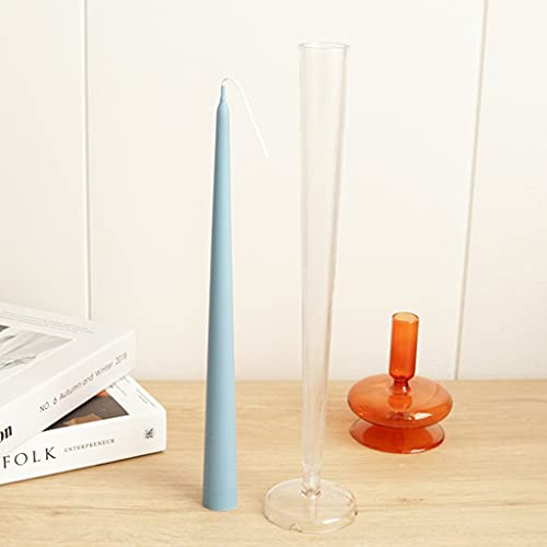 JIUYECAO Großer und kleiner Kopf, lange Stange, Kerzenform, Kunststoff, lange Stange, einfache Form für Kerzen… – Bild 6