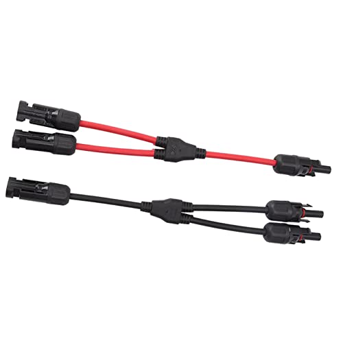 Conectores Solares de Ramificação Y, à Prova de Fogo 1000 V DC PC PA 1 a 2 Divisores PV Conectores 2