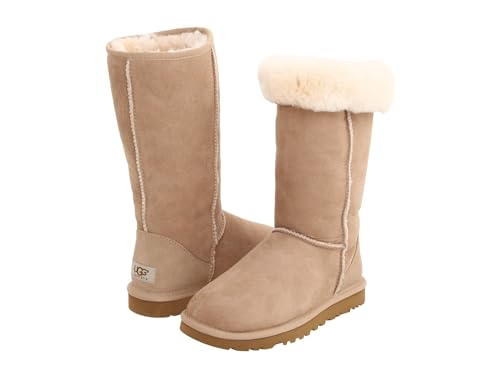 Ugg Women's Classic Tall Boot, Sand, 7 M US
