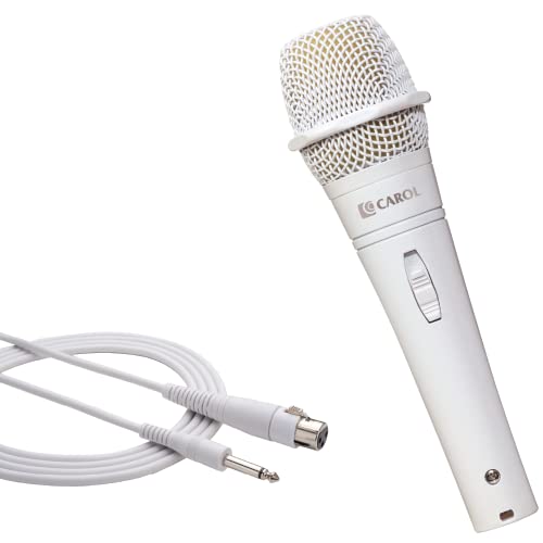Carol Dynamic Microphone With Super-Cardioid E Dur-916S 40Th Anniversary, Optimized For All Vocal Applications, Minimizes Handling Noise Without Compromising Sound Quality (White Edition) #TOP5