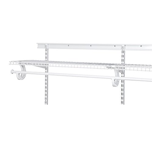image for ClosetMaid 2800 ShelfTrack 12-Inch Standard, White, 12 in