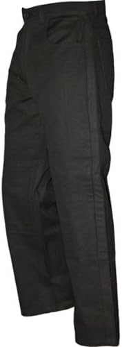 AGV Sport Midnight Men's Kevlar Jeans Road Race Motorcycle Pants - Black / Waist: 42 - Inseam: 32