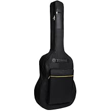 Acoustic Guitar Gig Bag for Ovation Applause Elite AE44 20152026, Full Length Zipper Design with Reinforced Handles for Lessons, Rehearsals and Everyday Carry
