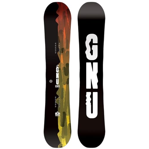 GNU GWO Mens Snowboard, 159W