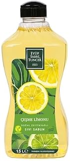 Eyüp Sabri Tuncer Doğal Zeytinyağlı Sıvı Sabun Çeşme Limonu Sıvı Sabun 1500 ml