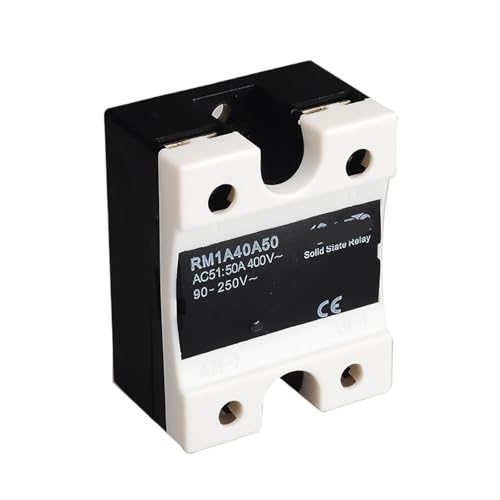 Relé SSR de 50 A salida 42-440V CA placa de interruptor de relé RM1A40A50 2