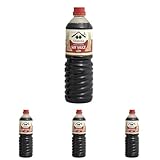 Yamasa Fancy Soja Salsa 1 Litro (Paquete de 4)