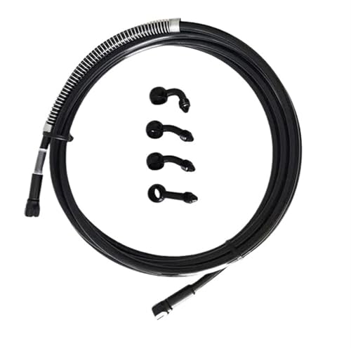 Tuyau de frein moto 250cm flexible hydraulique pour tube radiateur d'huile