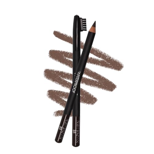 Sorme' Treatment Cosmetics Natural Definitive Waterproof Eyebrow Pencil, Rich Brown, 0.04 Ounce (Pack of 1)