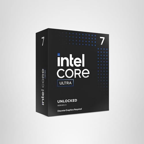 Intel® Core™ Ultra 7 265KF processeur pour PC de Bureau 20 cœurs (8 P-Cores + 12 E-Cores) jusqu'à 5,5 GHz