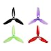 Price comparison product image BETAFPV 16pcs HQ 3030 3-Blade Propeller 4 Color 3 inch Tri-Blade Props with 1.5mm sharft for 110X Motors Micro Quadcopter FPV Racing
