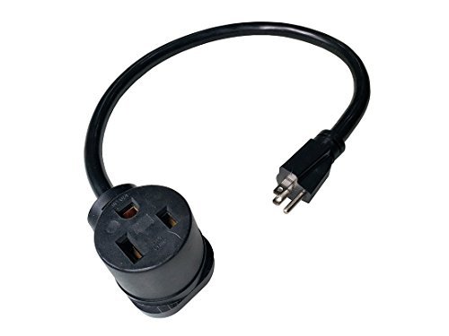 Image of Parkworld 691814A Welding 15A to 50A Adapter Cord 5-15 Male Plug to Welding 6-50 Female Receptacle (Output 15A 125V) (1.5FT)