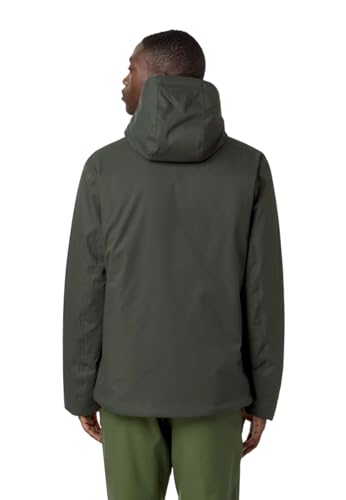 K-Way Giacca Invernale Da Uomo Marchio, Modello Jacko Twill Marmotta K8133DW, Realizzato In Sintetico. Verde - 4