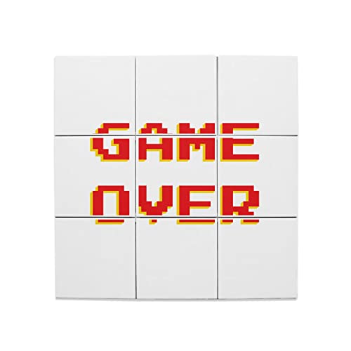 Carreaux Céramique Décoratif Game Over rétro gaming 60x60cm mural