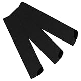 Toyvian Satz Schwarze Beflockte Messerscheiden für Kochmesser und Obstmesser Leichter Klingenschutz mit Schräger Öffnung Tragbar für Küche und Reisen