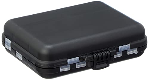 Rustomart Fishing Hooks Box 12 Slots Black