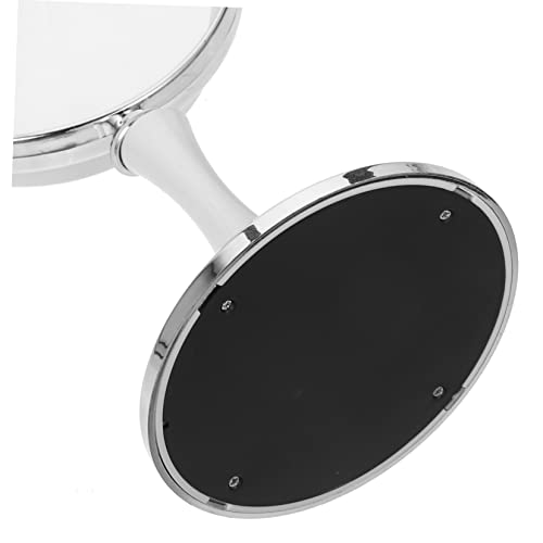 Espejo de maquillaje de mesa giratorio doble cara con aumento miniatura 5
