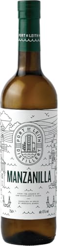 Port of Leith Distillery Manzanilla Sherry | Dry Fortified Wine | Crafted in Spain | 75cl | 15% ABV | Light Refreshing & Citrusy