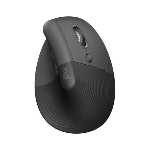 Logitech Lift Ratón Ergonómico Vertical, Inalámbrico, Bluetooth o receptor Logi Bolt USB, clics Silenciosos, 4 botones, compatible con Windows/macOS/iPadOS, portátil, PC - Grafito