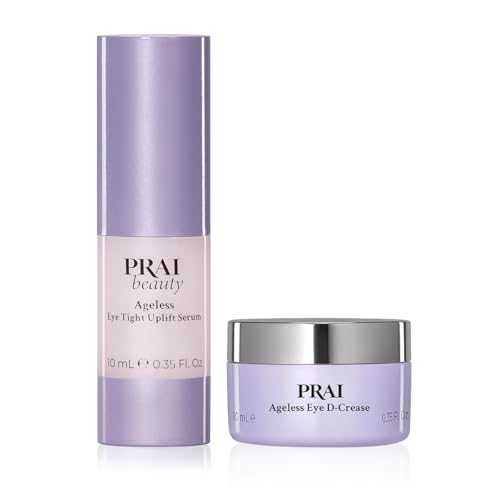 PRAI Beauty Ageless Hydrating amd Amti-Aging | Ageless Eye D-Crease and Ageless Eye Tight Uplift Serum