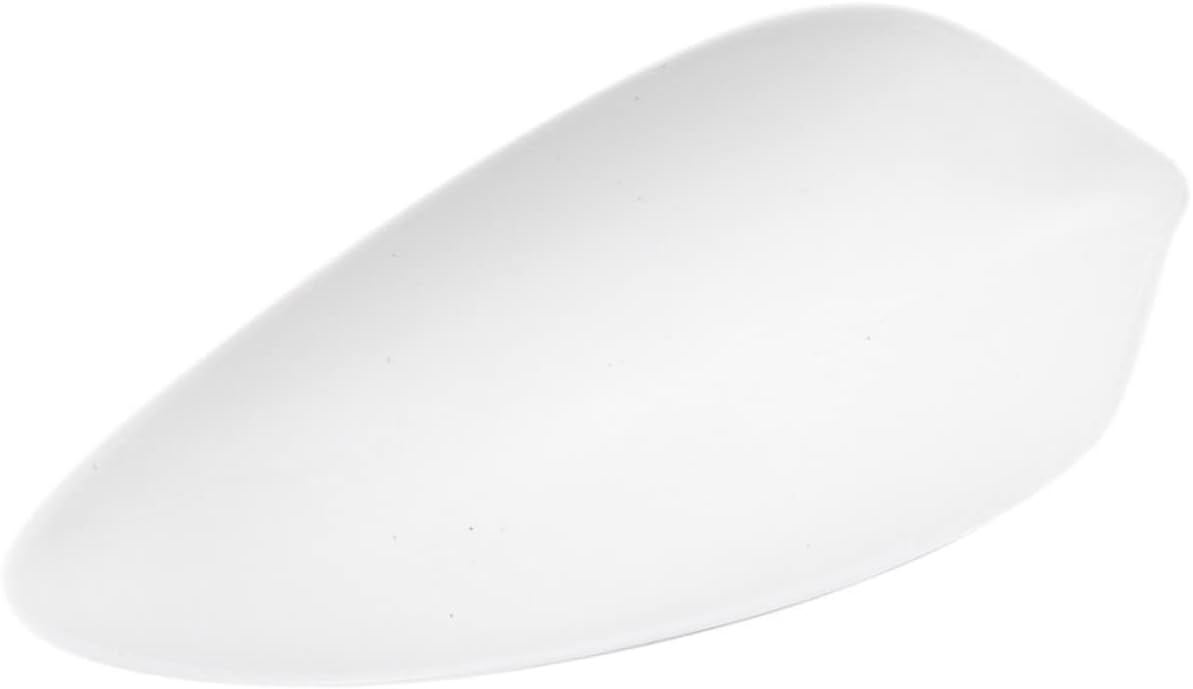 Ceramic Loose Tea Leaf Spoon Small Tea Scoop, White Portable
