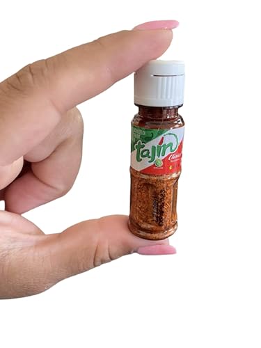 Portable 0.35oz Tajín Seasoning Bottle | On-the-Go Chili-Lime Flavor Enhancer Silicone Keychain Holder with Carabiner | Mini Travel Spice Kit (3 Pack) - Thumbnail 7