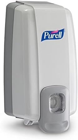 Purell NXT Space Saver Hand Hygiene Dispenser Dove Gray Plastic Push Bar 1000 mL Wall Mount 1 ea (Pack of 2)