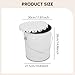 Fenteer Metal Paint Can Utility Pail with Lid Paint Storage Container Versatile for Adhesives Coatings Home DIY Art Supply Industrial, 20L