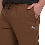 Quiksilver Men's Comfort Stretch Dry Flight Active Short (US, Alpha, Small, Regular, Regular, Brown) - Image 3