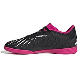 Predator Accuracy.4 In Sala, Zapatos De Fútbol Unisex niños 4 adidas Predator Accuracy.4 In Sala, Zapatos De Fútbol, Cblack/Ftwwht/Teshpk, 28 EU