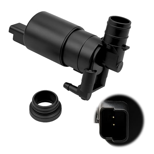 Pompe de lave-glace Compatible avec C2 C3 C4, pompe de lave-glace avant et arrière, pompe à eau pour nettoyage des vitres pour 9643447980 9641553880