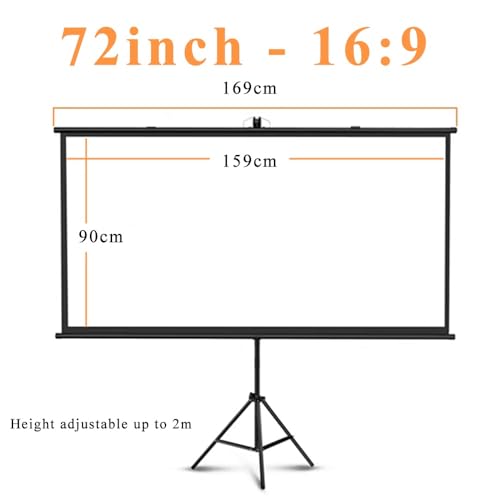Pantalla de Proyección Universal 72'' con Soporte miniatura 2