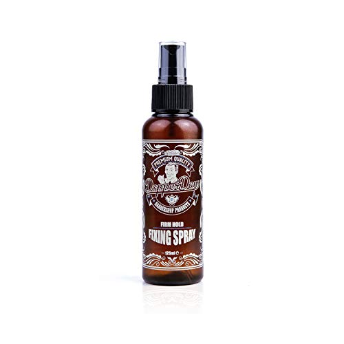 Dapper Dan Hair Fixing Spray,Mens Strong Hold Fixing Hairspray For Every Occasion, For An All Day Strong Hold With A fresh Citrus Scent 1 x 4.2 fl oz