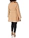 Jessica Simpson Women's Double Breasted Fashion Coat, Wool Camel, L