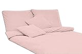 Der schöne und elegante Frottee Bettwäsche Set macht dein Schlafzimmer gemütlich und gefällt sogar den anspruchvollsten Kunden. Außerdem ist der Stoff lüftig, hautfreundlich auch für sensible Haut und fühlt sich weich an.