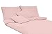 Produktbild MODHAUS Bettwäsche Set Frottee einfarbig schöne Farben viele Größen (135x200+1x80x80, rosa)