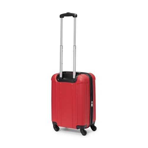 Tommy Hilfiger Unisex Luggage Carry On,Red,Small, Red, Small, Carry on Overhead Spinner Hardside Luggage by Tommy Hilfiger - Image 2