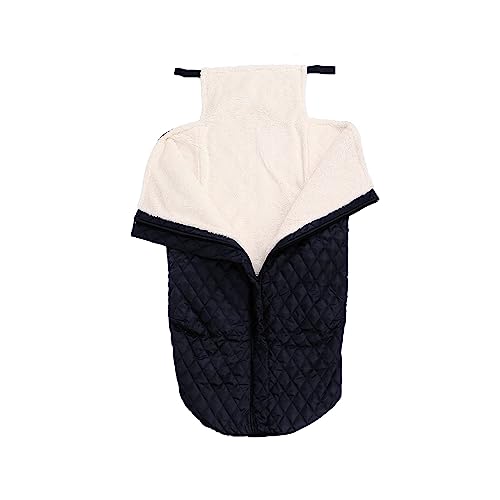BigKing Manta para Silla de Ruedas, Cálida y Espesar Silla de Ruedas Fleece Wrap Manta Accesorios para el Paciente Anciano (Negro)