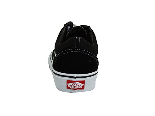 Vans Vans Unisex Old Skool Skate Shoe (9 D(M), Classic Black/White)