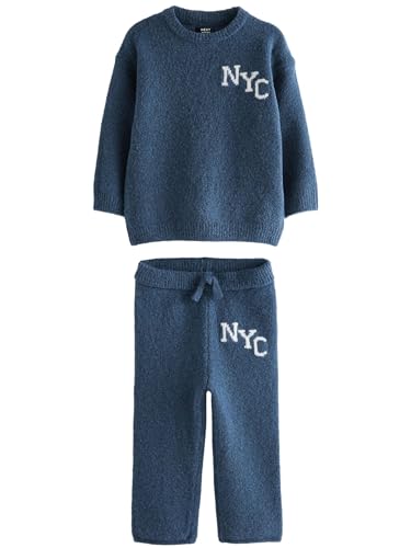 Ensemble pull NYC et jogging garçon look universitaire confort au quotidien