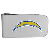 NFL Siskiyou Sports Fan Shop Los Angeles Chargers Logo Money Clip One Size Team Color