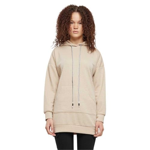 Cloud 5ive Felpa con cappuccio da donna Diamond Struttura, a maniche lunghe, con cappuccio e tasca a marsupio, beige., S