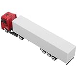mini semi remorque vl chevaux Fonction de conteneur flexible : conçu avec un conteneur amovible et combinable, le modèle de camion porte-conteneurs prend en charge les configurations créatives et est idéal pour simuler des scènes de transport ou des jeux éducatifs, modèle de camion porte-conteneurs en alliage, véhicules en alliage jouets pour enfants