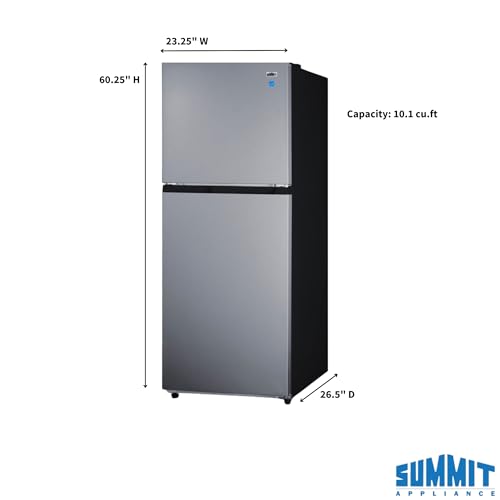 Summit Appliance FF1087B Summit Ff1089Pl 24 Inch Top Mount Refrigerator-Freezer thumb #1